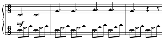Short Preview of Twinkle Twinkle  Little Star in TwinNote Music Notation